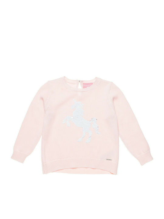 Alouette Kinderpullover Langarm Rosa