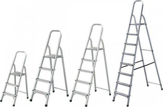 Bulle SA Ladder Aluminum with 6+1 Steps 222cm