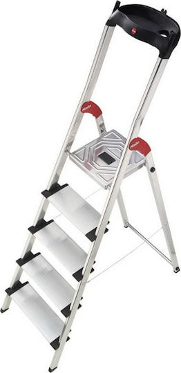 Hailo XXL Ladder Aluminum with 6+1 Steps