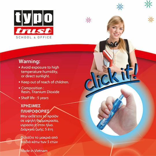 Typotrust Bandă Corectoare 2 Bucăți TC6206B