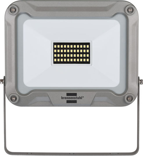 Brennenstuhl Jaro 3050 Στεγανός Προβολέας LED 30W Ψυχρό Λευκό 6500K IP65
