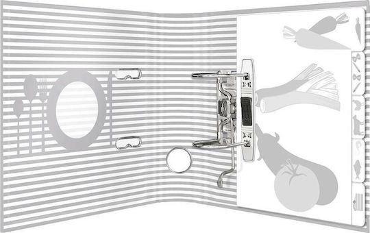Herma Binders 8/22 for Paper A5 with 2 s Rings White Folder Star Kitchen A5 1pcs