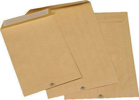 Typotrust Catalog Envelopes Set Peel and Seal 250pcs 36.5x45cm Brown