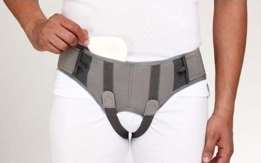 Ortholand OIK/Hernia Belt Ρυθμιζόμενος Κηλεπίδεσμος σε Γκρι Χρώμα