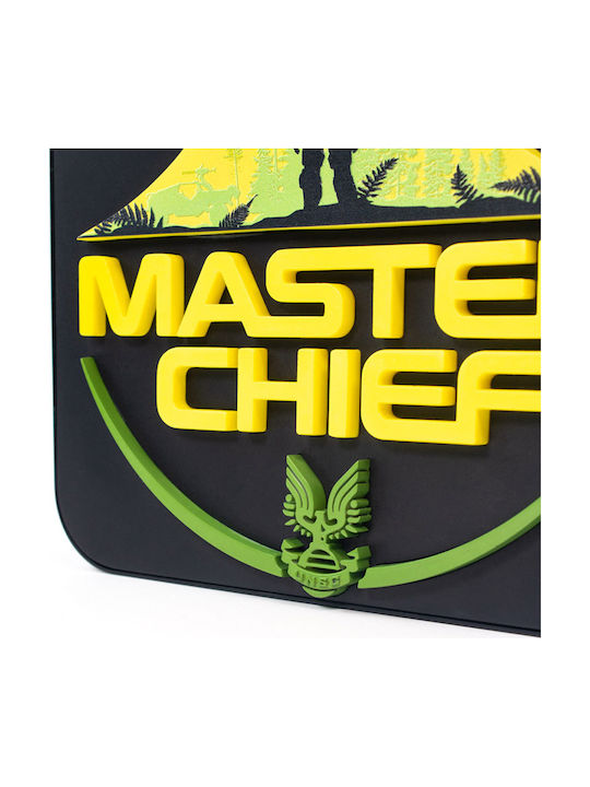 Numskull Παιδικό Διακοσμητικό Φωτιστικό Master Chief Mounted 3D Μαύρο 5.5εκ.