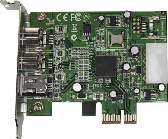 StarTech PCIe Controller with 3 Firewire 400 / Firewire 800 Ports