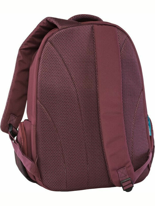 Graffiti Watercolor Pantone School Bag Backpack Elementary, Elementary in Burgundy color