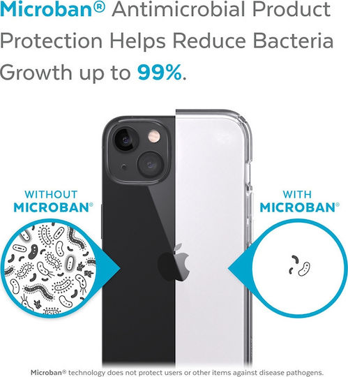 Speck Presidio Back Cover Σιλικόνης Perfect Clear (iPhone 13 mini)