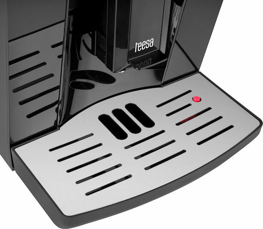 Teesa Aroma 800 Αυτόματη Μηχανή Espresso 1500W Πίεσης 19bar με Μύλο Άλεσης Μαύρη TSA4008