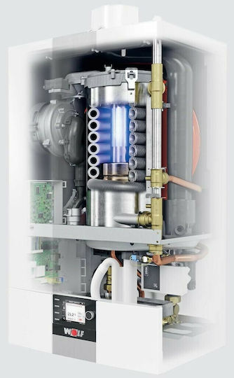 Wolf CGB-2K-20 Wandmontage Kessel Kondensation Gas mit Brenner 17196kcal/h