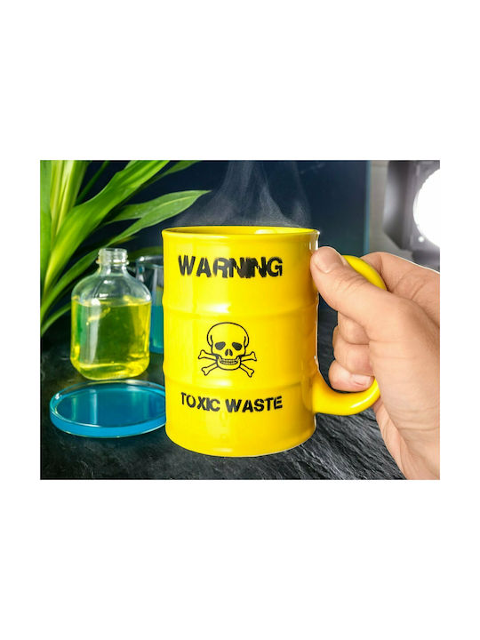 Toxic Waste Κούπα Κεραμική Κίτρινη 450ml