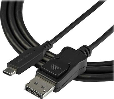 StarTech USB 2.0 Kabel USB-C männlich - DisplayPort Schwarz 1m (CDP2DP141MB)