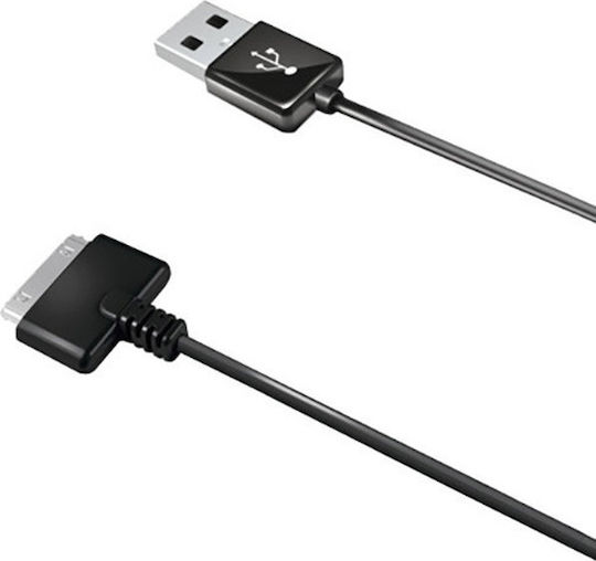 Celly USB to 30-Pin Cable Μαύρο 1m (USBIP4B)