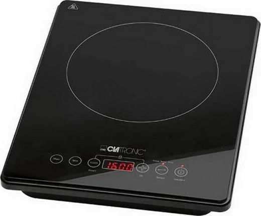 Clatronic EKI 3569 Επιτραπέζια Εστία Επαγωγική Μονή Μαύρη