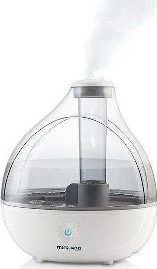 Miniland Humidrop 89173 Humidifier / Ionizer Ultrasonic 38W for Spaces 15m²