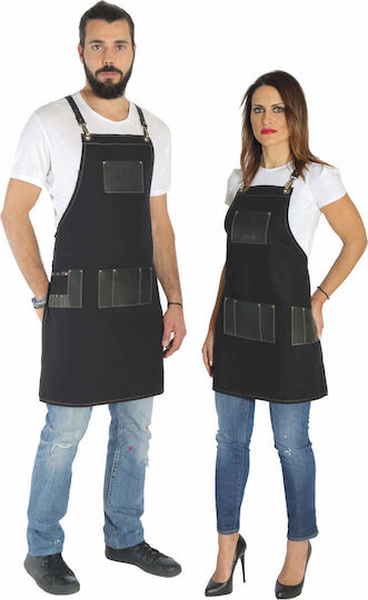 Rasso Ποδιά Barista / Barkeeper Ganzkörper Julian Gelb