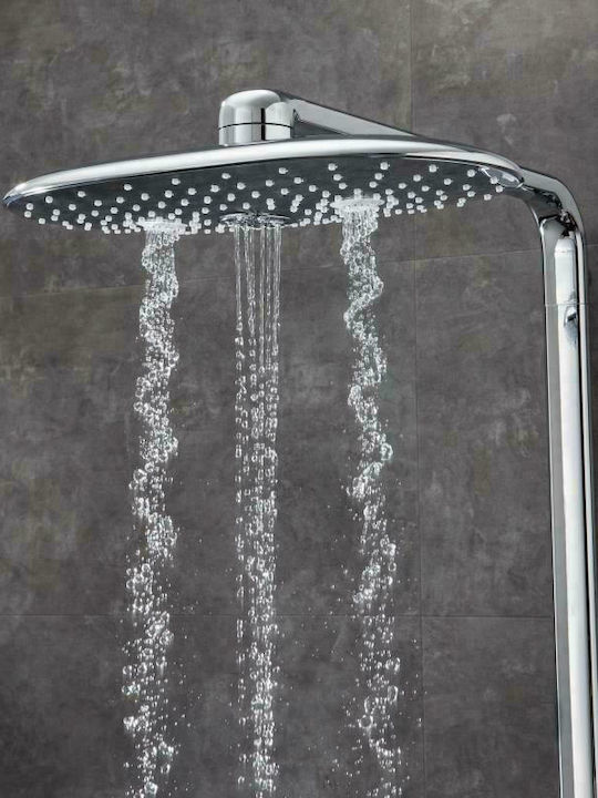 Grohe Smart Control Στήλη Ντουζ με Μπαταρία 109cm Ασημί