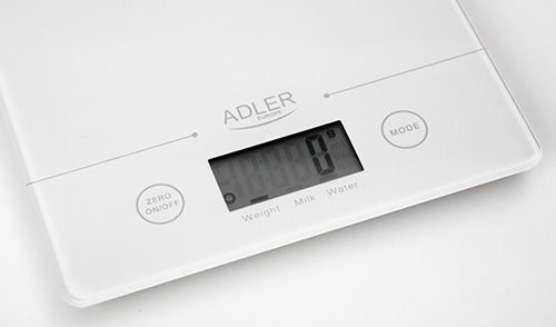 Adler Digital Kitchen Scale Up To 5kg White