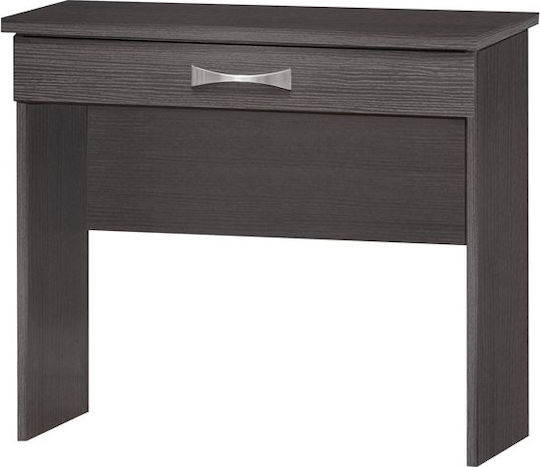 Floor-Standing Makeup Dressing Table Wooden Zebrano 80x40x76cm