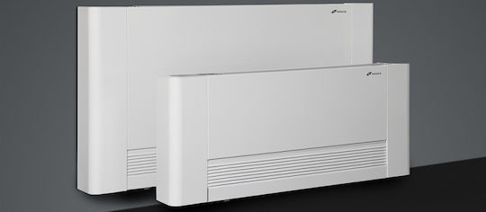 Innova SLS 800 DC Fan Coil Slim 2.31/3.25kW Δαπέδου 133.5x12.9x37.9cm Λευκό