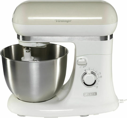 Ariete Vintage Stand Mixer 2400W with Stainless Mixing Bowl 5.5lt