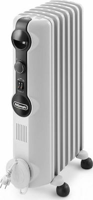 De'Longhi TRRS 0715 Oil Filled Radiator with 7 Fins 1500W