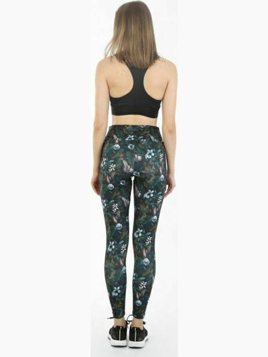 Women's Long Training Legging High Waisted Black