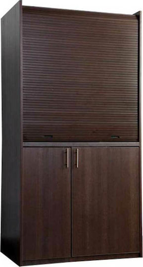 Silver ΚΣ105 Πολυκουζινάκι με Αριστερή Γούρνα 105x65x209cm Δρυς