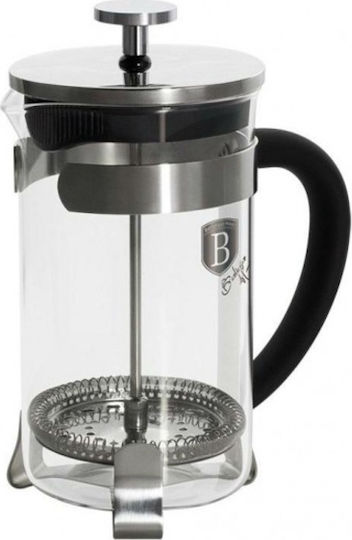 Berlinger Haus French Press Coffee Maker Silver 800ml