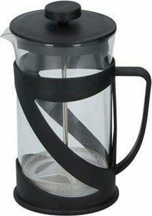 Alpina Plastic French Press Coffee Maker Black 600ml