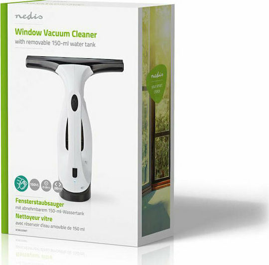 Nedis Battery Hand Window Cleaner 3.7V White