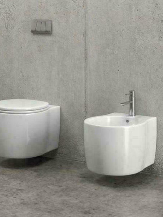 Karag Impression Bidet Wandbehang 37x47cm Weiß