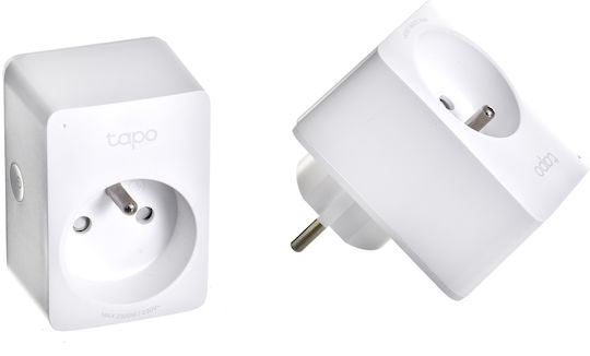 TP-LINK v1 Smart Μονόπριζο με Διακόπτη 2τμχ