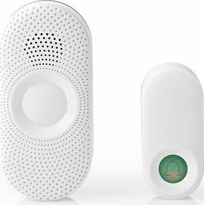 Nedis Wireless Doorbell with Built-in Do Not Disturb Function 80dB Gray
