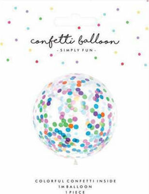 Balon Latex Jumbo Rotund Multicolor 100buc