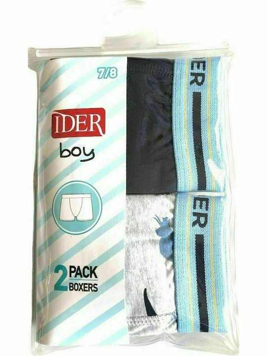 IDER Kids' Set with Boxers Blue 2pcs