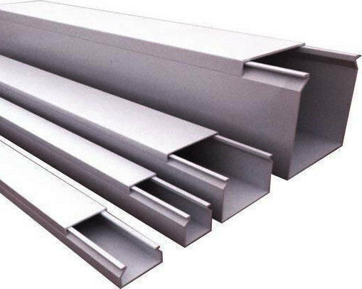 Eurolamp Kabelkanal aus Kunststoff 40x40mm geschlossene Kartonbox Weiß 2m