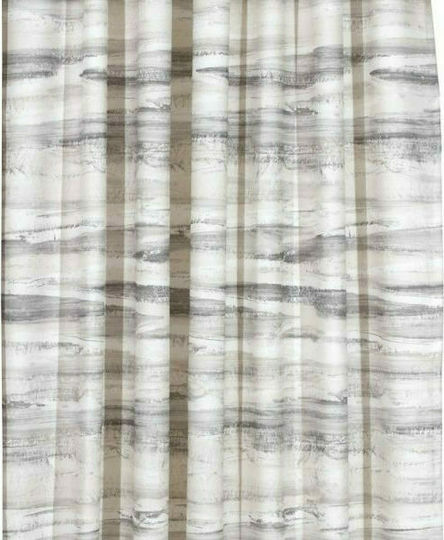 Anna Riska Κουρτίνα με Τρέσα Des Granite Grey 280x270εκ.