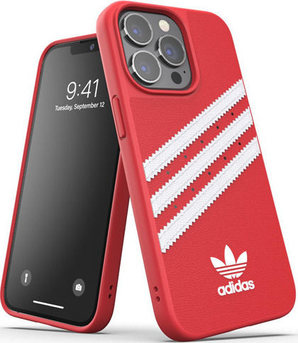 adidas Samba Back Cover Σιλικόνης Red / White (iPhone 13 Pro)