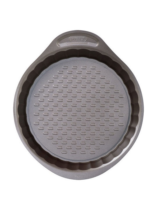 Pyrex Non-stick Aluminum Cake Baking Pan with Removable Bottom 25x25cm