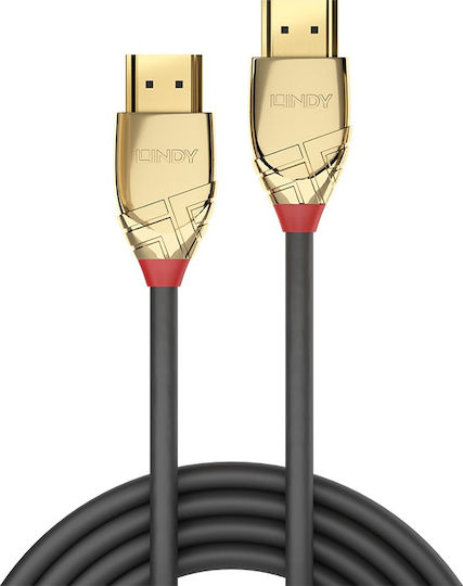 Lindy Cable HDMI male - HDMI male 5m Μαύρο