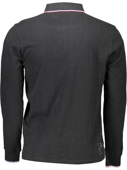 U.S. Polo Assn. Men's Long Sleeve Blouse Polo Black