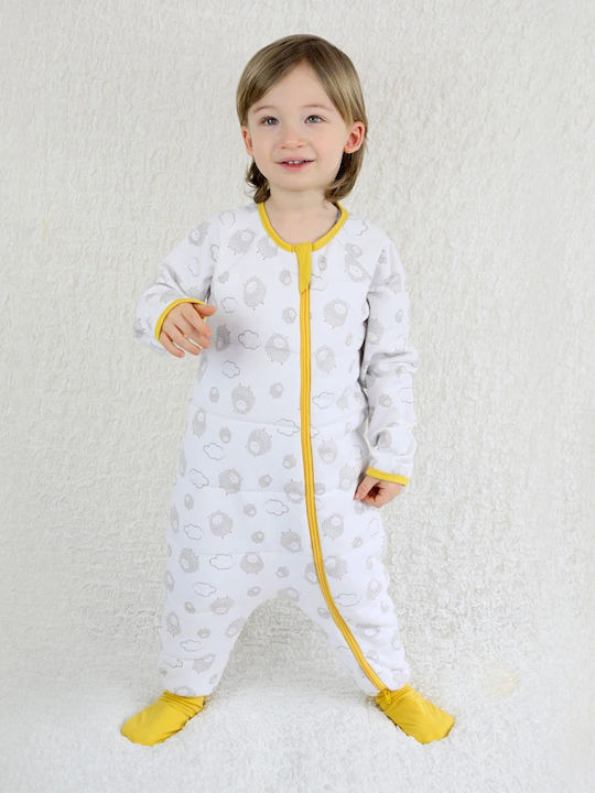 Owli Iarna Sac de dormit cu picioare Sheep 2.7 tog Yellow