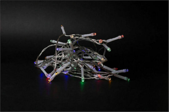 48 Luminite LED 4m. Multicolore Baterie tip Șir 1buc 48 Luminite LED 4m. Multicolore Baterie tip Șir 1buc