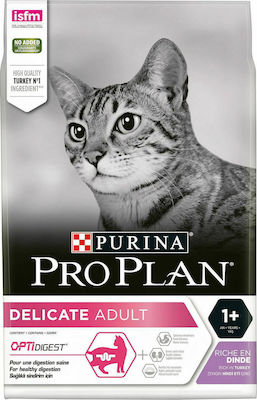 Purina Pro Plan Delicate Optirenal Dry Food for Adult Cats with Turkey 3kg