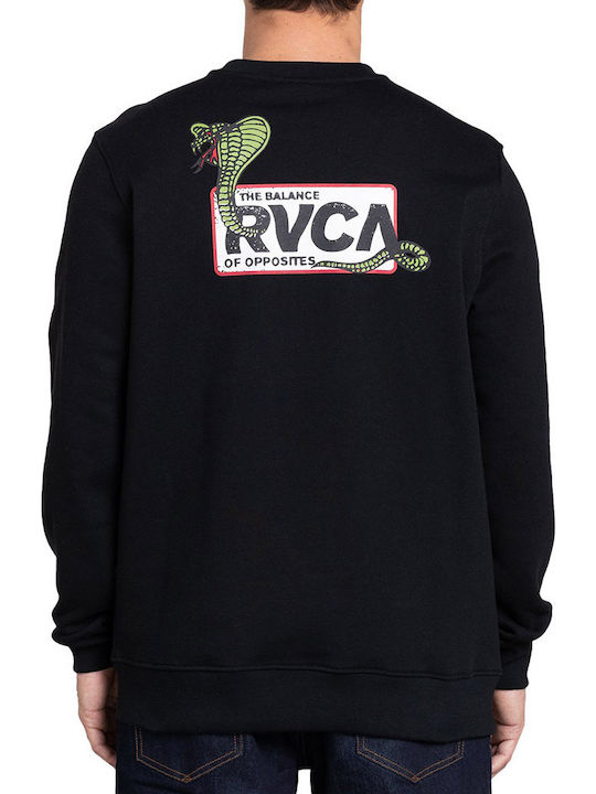 RVCA Snake Eyes Herren Sweatshirt Schwarz