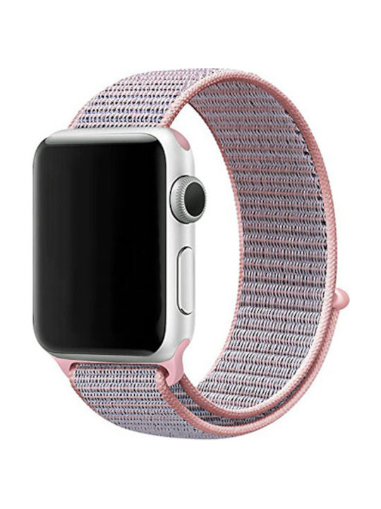 Wiwu Nylon Λουράκι Υφασμάτινο Powder Sand (Apple Watch 38/40/41mm)