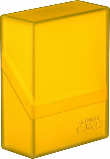 Ultimate Guard Boulder Standard Deck Box Standard Size Amber