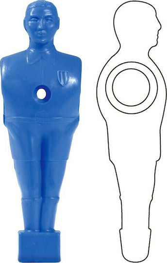 Nir Italia Standard Blue Screw Assist Standard Blue Screw Assist Играч για Ποδοσφαιράκι Пластмасов футболист 16мм 1бр