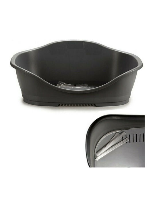 Stefanplast Sleeper Καναπές Κρεβάτι Σκύλου Γκρι 80x55εκ.